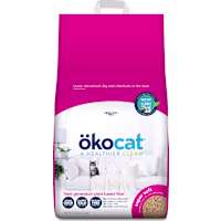 Okocat Super Soft Clumping Wood Delicate Paws Cat Litter