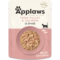 Applaws Limited Ingredient Tuna with Salmon in Broth Wet Cat Food