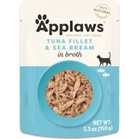 Applaws Limited Ingredient Tuna with Seabream in Broth Wet Cat Food