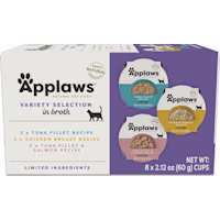 Applaws Limited Ingredient Broth Variety Count Wet Cat Food
