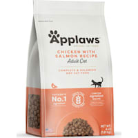 Applaws Limited Ingredients, Grain Free Chicken with Salmon Recipe Complete Dry Adult Cat Food
