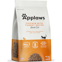 Applaws Limited Ingredients, Grain Free Chicken with Turkey Recipe Complete Dry Adult Cat Food