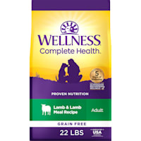 Wellness Complete Health Grain Free Lamb & Lamb Meal Recipe Adult Dry Dog Food