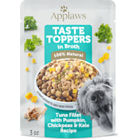 Applaws Taste Toppers Tuna Fillet with Pumpkin, Chickpeas and Kale in Broth Natural Wet Dog Food