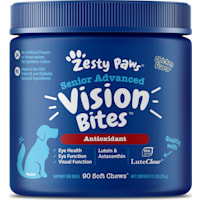 Zesty Paws Senior Advanced Chicken Vision Bites for Dogs