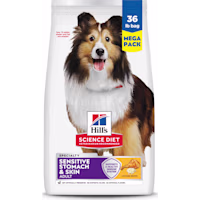 Hill's Science Diet Adult Sensitive Stomach & Skin Chicken Recipe Dry Dog Food
