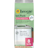 Purina Tidy Cats Breeze With Glade Rose Blossoms Scented Ion Cat Litter Box Pads Refill Pack