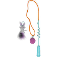 Catstages Cat-apult Spring Wand Teaser Wand Toy for Cats