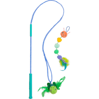Catstages Tail Teaser Ground Prey Interactive Wand Cat Toy