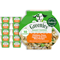 Greenies Smart Topper Complement Chicken, Peas, Apples & Brown Rice Recipe Wet Dog Food