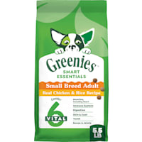 Greenies Smart Essentials Small Breed Adult High Protein Real Chicken & Rice Recipe Dry Dog Food
