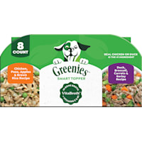 Greenies Smart Topper Complement, Chicken with Peas & Duck Wet Dog Food Variety Pack