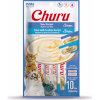 Inaba Churu Tuna with Scallop Variety Pouch Cat Treats