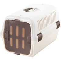 Richell White/Brown Pet Travel Carrier