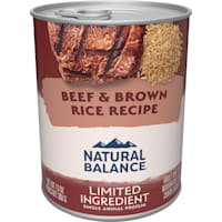 Natural Balance Limited Ingredient Beef & Brown Rice Recipe Wet Dog Food