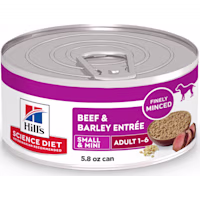 Hill's Science Diet Adult Small & Mini Beef & Barley Entree Dog Food