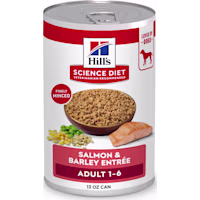 Hill's Science Diet Adult Salmon & Barley Entree Wet Dog Food
