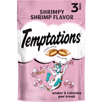 Temptations Classics Shrimpy Shrimp Flavor, Crunchy and Soft Cat Treats