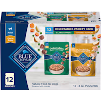 Blue Buffalo Blue Delectables Natural Lamb & Turkey Dinner Topper Variety Pack Wet Dog Food