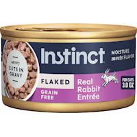 Instinct Flaked Rabbit Entree Wet Canned Cat Food