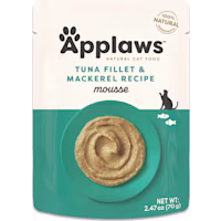 Applaws Tuna Fillet and Mackerel Mousse, Natural Wet Cat Food