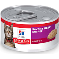 Hill's Science Diet Adult Savory Beef Entree Canned Cat Food