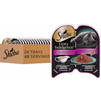 Sheba Gravy Indulgence Cat Food Salmon Entree in Extra Gravy
