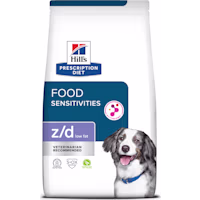 Hill's Prescription Diet z/d Low Fat Hydrolyzed Soy Recipe Sensitivities Dry Dog Food