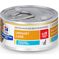 Hill's Prescription Diet c/d Multicare Stress Urinary Care Vegetable & Tuna Stew Wet Cat Food