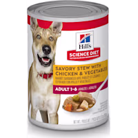 Hill's Science Diet Adult Savory Stew with Chicken & Vegetables Canned Wet Dog Food