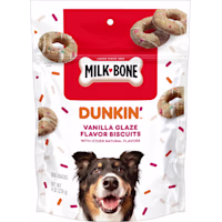 Milk-Bone Dunkin' Vanilla Glaze Biscuits with Other Natural Flavors Dog Treats