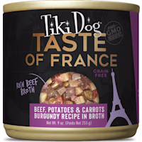 Tiki Dog Taste of the World France Beef, Potatoes & Carrots Wet Dog Food