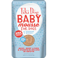 Tiki Dog Baby Beef & Beef Liver, Mousse Wet Food for Puppies
