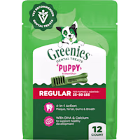 Greenies Regular Size Natural Dental Puppy Treats