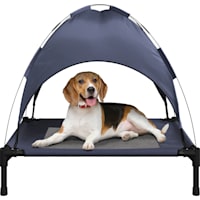 Pet Adobe Elevated Dog Bed with Canopy