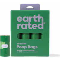Earth Rated Lavender Leakproof Dog Poop Bags