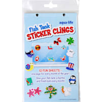 Penn Plax Aqua-Life Aquarium Fish Sticker Clings - 12 Page Sheet Booklet