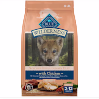 Blue Buffalo Wilderness High-Protein Chicken Dry Dog Food for Large Breed Puppies
