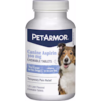 PetArmor Canine Aspirin Chewable Tablets for Large to XL Dogs