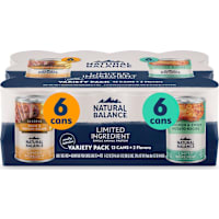 Natural Balance Limited Ingredient Reserve Duck, Potato and Chicken & Sweet Potato Wet Dog Food Variety Pack