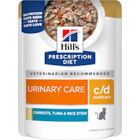 Hill's Prescription Diet c/d Multicare Feline Vegetable, Tuna & Rice Stew Wet Cat Food