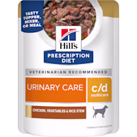 Hill's Prescription Diet c/d Multicare Canine Chicken, Vegetables & Rice Stew Wet Dog Food