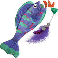 KONG Wrangler Angler Fish Assorted Cat Toy