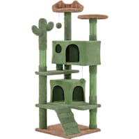 Topeakmart Cactus Tree Condo with Perch and Platform for Cats and Kittens