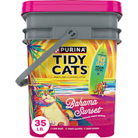 Purina Tidy Cats Bahama Sunset Scented Clumping Low Dust Odor Control Formula Multi Cat Litter