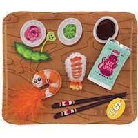 KONG Pull-A-Partz Sushi Cat Toy