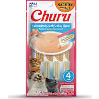Inaba Churu Salmon Recipe with Scallop Flavor Cat Treats