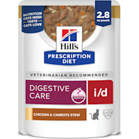 Hill's Prescription Diet i/d Digestive Care Chicken & Carrot Stew Wet Cat Food
