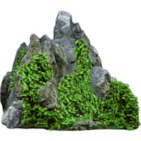Penn Plax Aqua-Floras Aquarium Living Resin Decoration with Embedded Glosso Plant Seeds