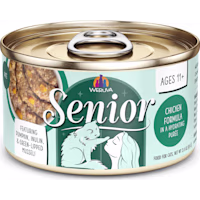 Weruva Senior Chicken Formula in a Hydrating Puree Wet Cat Food
